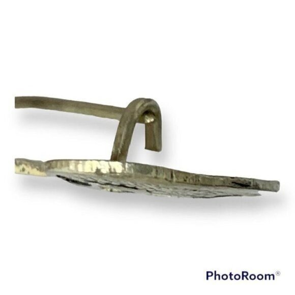 Vintage Pre-Columbian TOLIMA Figure Silver Pin Brooch - Picture 4 of 6